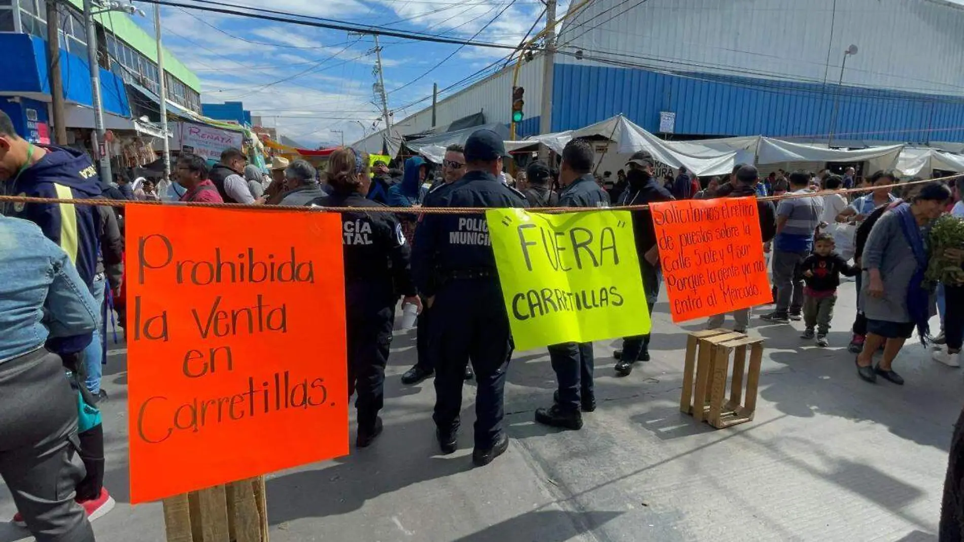 protesta comerciantes tehuacan